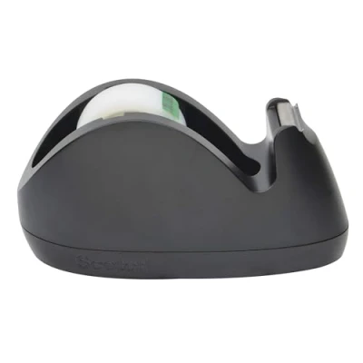 Afbeelding van Scotch Tafeldispenser in de vorm van een konijn roze of zwart + Magic plakband 19 x 8,89 m