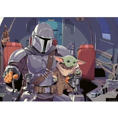 Afbeelding van Legpuzzel Star Wars The Mandalorian, 1000st.