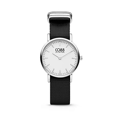 Afbeelding van CO88 Collection Horloges 8CW 10042 Horloge met Nato Band Ø26 mm Zwart / Zilverkleurig
