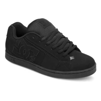 Afbeelding van DC Shoes NET Sneakers laag, Maat: 55, Black Leer en imitatieleer