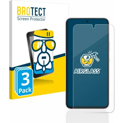 Afbeelding van BROTECT Screenprotector voor Samsung Galaxy S22 5G Folie Beschermfolie Beschermglas transparant (3 Stuks)