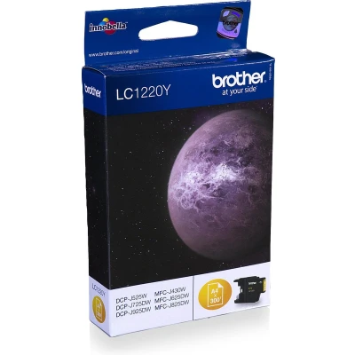 Afbeelding van Brother LC 1220Y Inktcartridge Geel