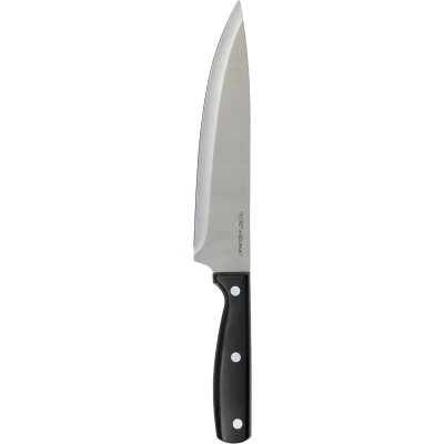 Afbeelding van Keukenmes Zwart Roestvrij staal ABS (20 cm)