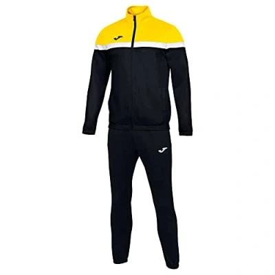 Afbeelding van Joma Danubio trainingspak, wit/marineblauw, 5XS heren
