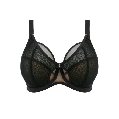 Afbeelding van Elomi Kintai Beugel BH, Dames, Maat: 85F, Noir