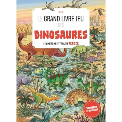 Afbeelding van LE GRAND LIVRE JEU DES DINOSAURES