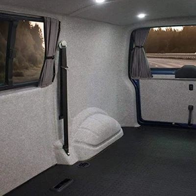 Afbeelding van KARAT Viltstof Superflex naaldvilt, vilt per meter, binnenbekleding, grijs, 206 x 450 cm