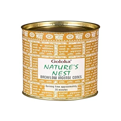 Afbeelding van Goloka Nature&#039;s Nest backflow wierookkegel