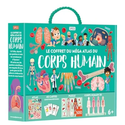Image de Le coffret du méga atlas corps humain