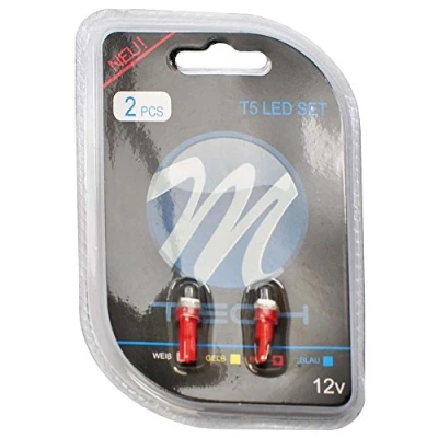 Afbeelding van M Tech LED T5 12V Rood Set
