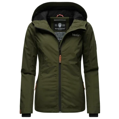 Afbeelding van Marikoo Brombeere Jas, Dames, Maat: XS, Olive