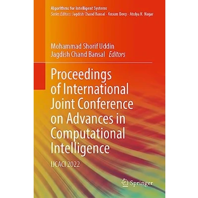 Afbeelding van Algorithms for Intelligent Systems Proceedings of International Joint Conference on Advances in Computational Intelligence