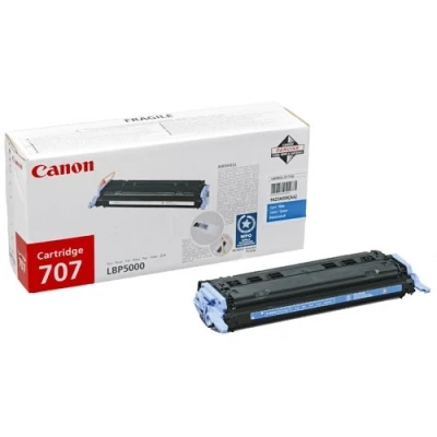 Image de Canon 707C cyan originale cartouche de toner