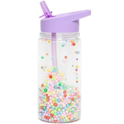 Afbeelding van Petit monkey drinkfles macaron pops lilac 300 ml