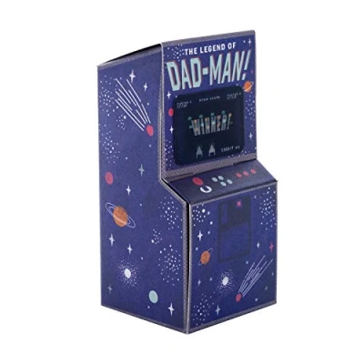 Afbeelding van Hallmark 3D Vaderdagkaart voor papa retro pop up arcade design