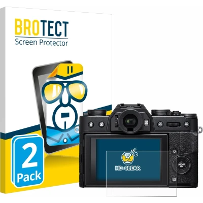 Afbeelding van BROTECT Screenprotector voor Fujifilm X T20 Folie Beschermfolie transparant (2 Stuks)