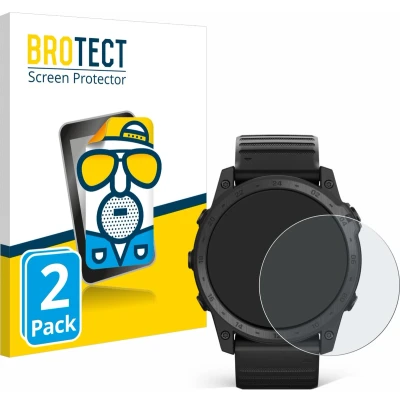 Afbeelding van BROTECT Screenprotector voor Garmin Tactix 7 AMOLED Folie Beschermfolie matte (2 Stuks)