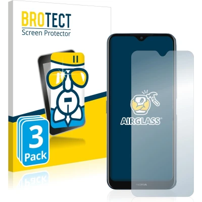 Afbeelding van BROTECT Screenprotector voor Nokia G50 Folie Beschermfolie Beschermglas transparant (3 Stuks)