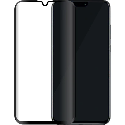 Afbeelding van Bigben Connected, Schermbeschermer voor Honor 10 Lite van 2,5D antikras gehard glas, Doorzichtig zwart