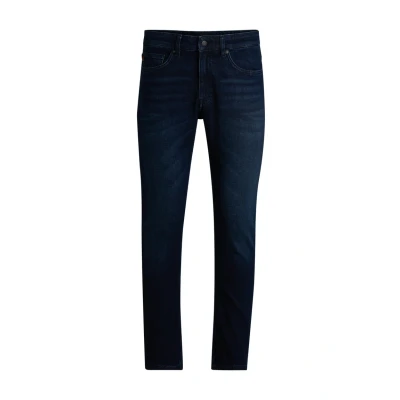 Afbeelding van BOSS Delaware Slim fit jeans, Heren, Maat: 38x30, Dark blue