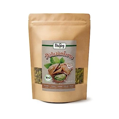 Image de Biojoy Pistaches décortiquées BIO (500 g), entières et non salées