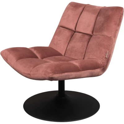 Afbeelding van Loungestoel Bar Velvet Roze