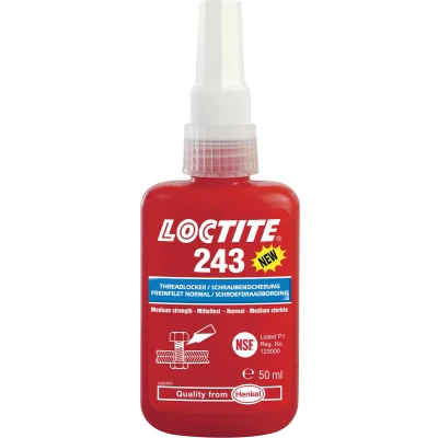 Afbeelding van Loctite 243 schroefdraadborging medium sterkte 50ml