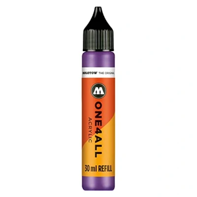 Afbeelding van Molotow ONE4ALL™ 30ml paarse navul Inkt op acrylbasis