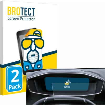 Afbeelding van BROTECT Screenprotector voor Peugeot 2008 2022 Cockpit Folie Beschermfolie matte (2 Stuks)