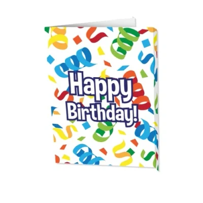 Afbeelding van Window signs Happy birthday cartoon
