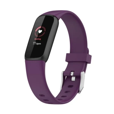 Afbeelding van Fitbit Luxe Sportbandje met gesp Maat: Small Paars