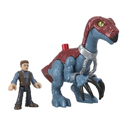 Image de Figurines Jurassic World Slasher Dino et personnage