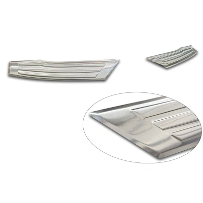 Afbeelding van Avisa 2/35936 Laadkantbescherming zilver Roestvrij staal