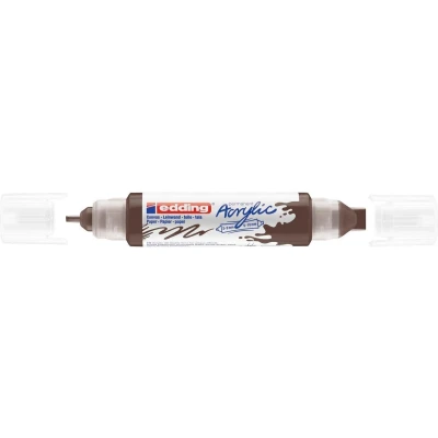 Afbeelding van edding 5400 Acrylic Marker chocoladebruin 1 ST 2 3/5 10mm / 4 5400907