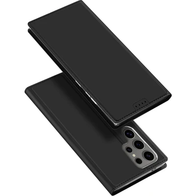 Afbeelding van Dux Ducis Telefoon Hoesje geschikt voor Samsung Galaxy S25 Ultra Skin Pro Book Case Zwart