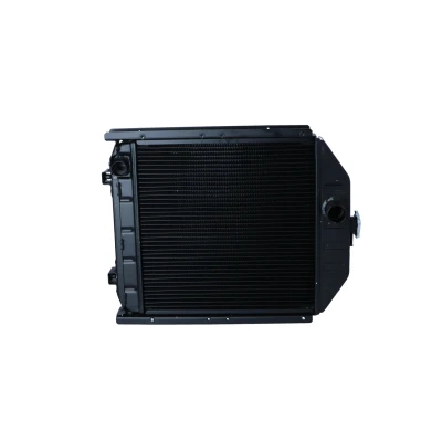 Afbeelding van NRF 53662 Radiateur Aluminium 460 450 59 Met kap Koelribben gesoldeerd