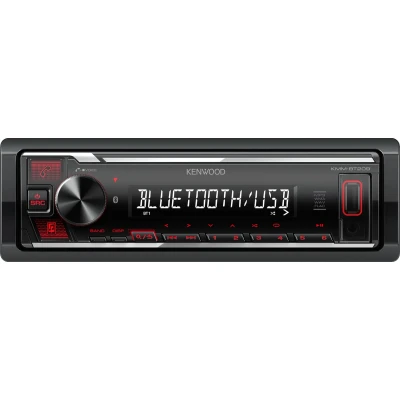 Afbeelding van Kenwood KMM BT209 Autoradio Rood