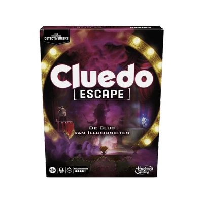 Image de Hasbro Cluedo Escape: De Club Van Illusionisten (néerlandais)