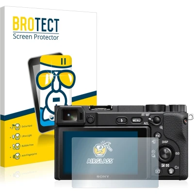 Afbeelding van BROTECT Screenprotector voor Sony Alpha 6400 Folie Beschermfolie Beschermglas transparant
