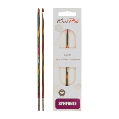 Afbeelding van KnitPro Symfonie Afghaans Tunische haaknaalden 3.50mm.