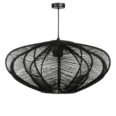 Afbeelding van Kanti Hanglamp H20 x Ø41 cm Metaal Zwart