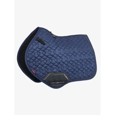 Afbeelding van LeMieux Zadeldekje Crystal Suede Dressuur Navy S/M