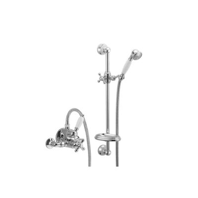 Afbeelding van Huber Croisette Thermostatische Doucheset Chroom 190R.CS01H.CR