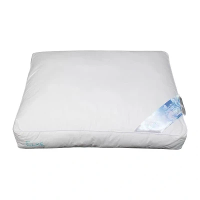Afbeelding van Polydaun Elke Hoofdkussen Daunfill gelvulling navulbaar anti huisstofmijt Mitestop 62x50x10/5 cm medium