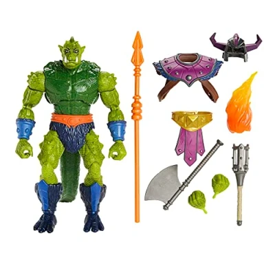 Afbeelding van Master Of The Universe Whiplash 21 Cm Figuur Groen