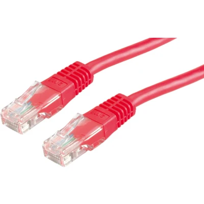 Afbeelding van ROLINE patchkabel Cat.5e (Klasse D) UTP, rood, 3 m