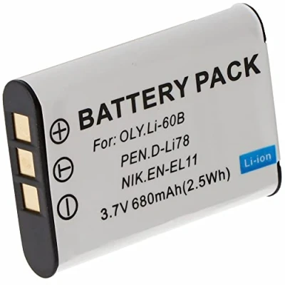 Afbeelding van AccuCell batterij geschikt voor Olympus LI 60B