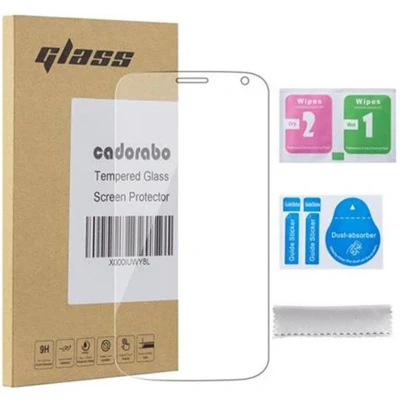 Afbeelding van Cadorabo Screenprotector geschikt voor Motorola MOTO X Pantser film Beschermende in KRISTALHELDER Geharde (Tempered) display beschermglas 9H hardheid met 3D Touch