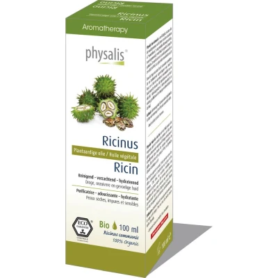 Afbeelding van Physalis Ricinusolie (Castor Olie) Bio 100ml