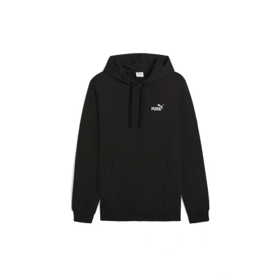 Afbeelding van Essentials hoodie met No. 1 logo voor Heren, Zwart, Maat L PUMA